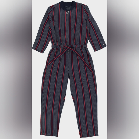 Tommy Hilfiger Pants - Tommy Hilfiger Stripped Jumpsuit Size XL NWT MSRP $129.99